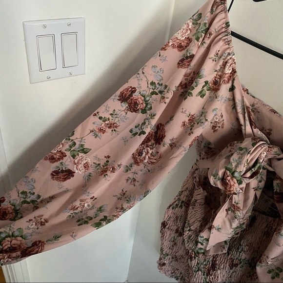 PINK FLORAL DRESS - Picture 4 of 6